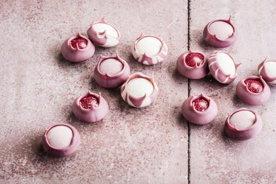 Pralinen Ruby Fortgeschrittenenkurs