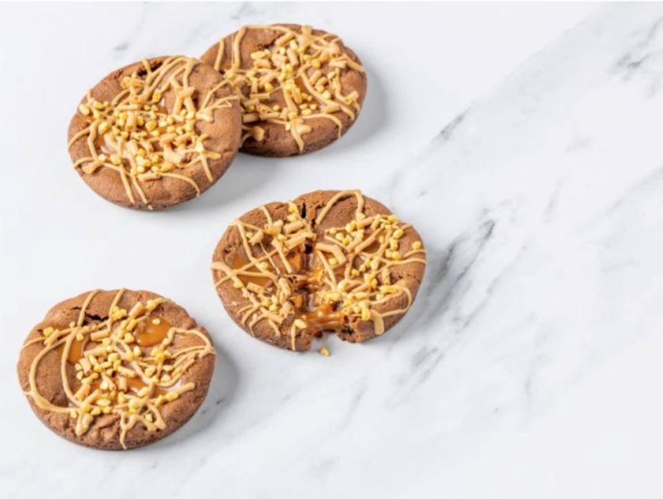 Caramel Overload Cookies