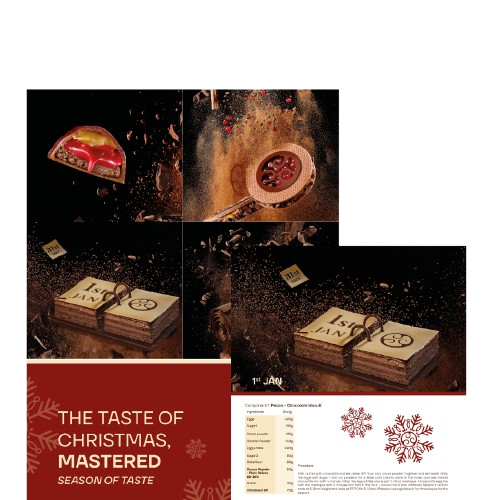 Chocolate taste Christmas Callebaut