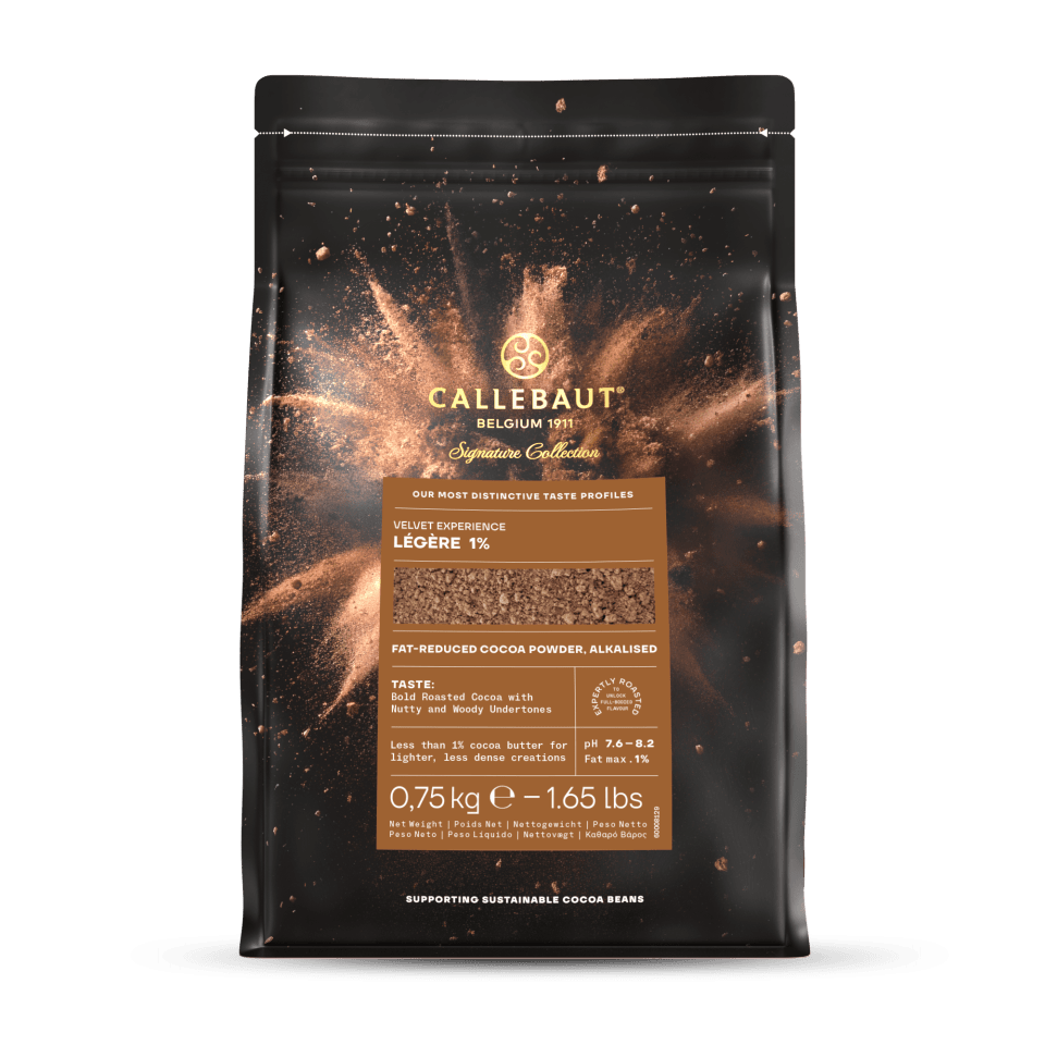 Callebaut Velvet Légère 1% Cocoa Powder