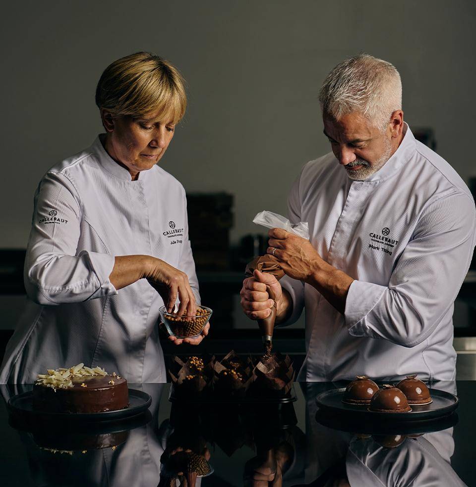 Julie Sharp and Mark Tilling