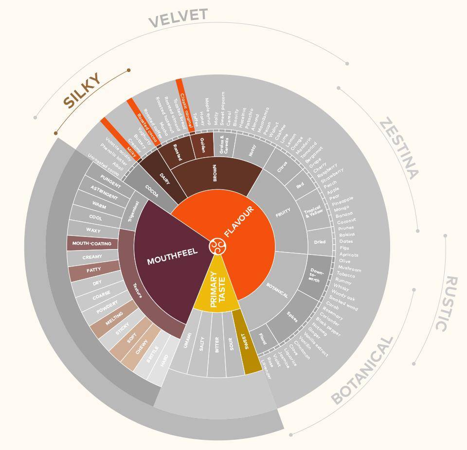 823_Milk Chocolate Taste Wheel