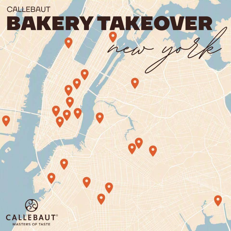 New York Bakery Map