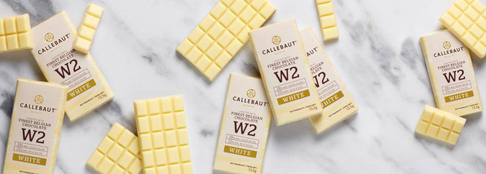 Callebaut white napolitains
