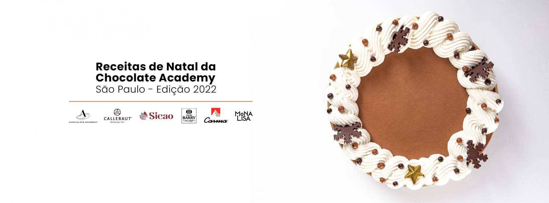 torta à diretita vista de cima com título da landing page e logo das marcas do brasil