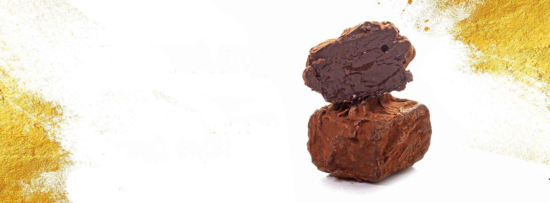 Trufa de Chocolate com Mexerica e Cachaça