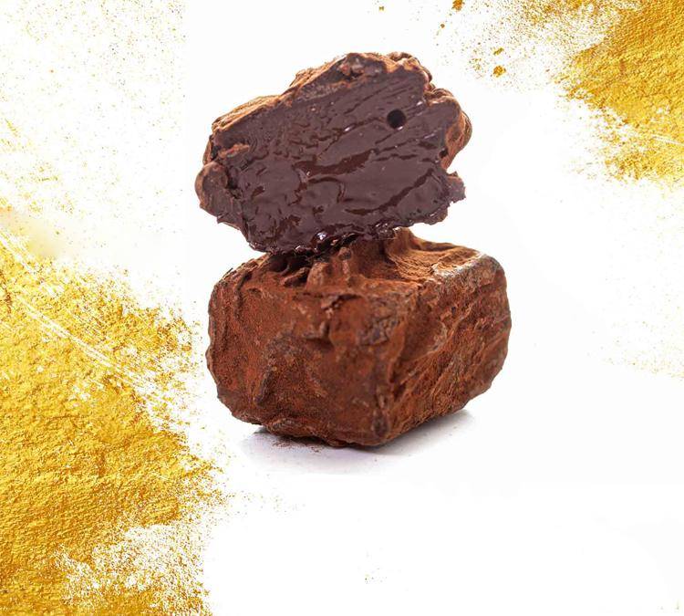 Trufa de Chocolate com Mexerica e Cachaça