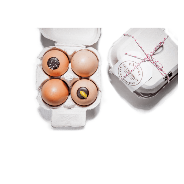 Alain Ducasse filled eggs in their shells (FR) - To eat, it’s simple and fun: you just need to peel the eggshell!