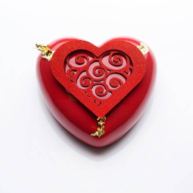 amour red heart