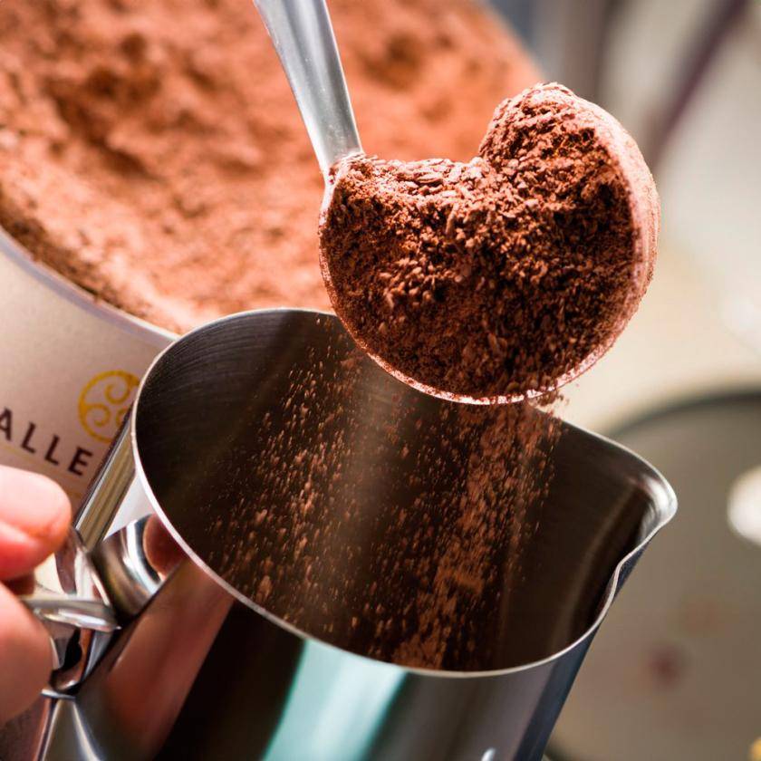 ground chocolate 