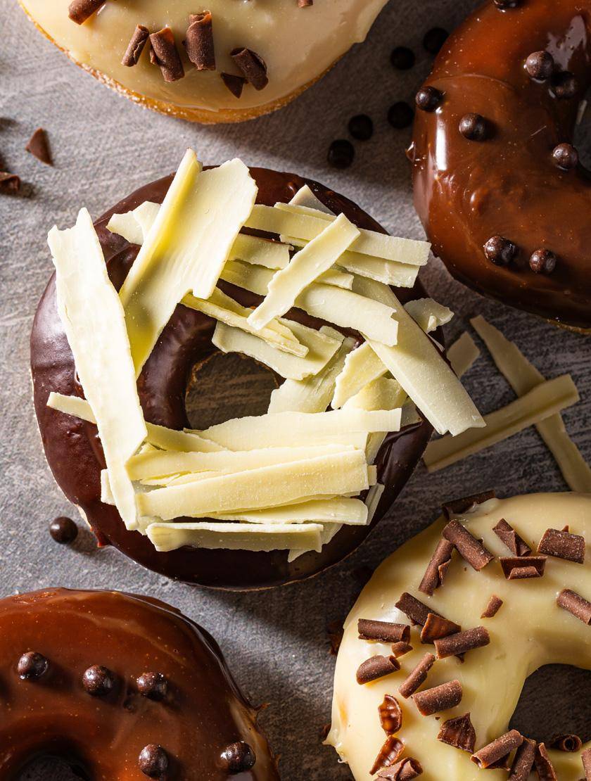Decorated donuts