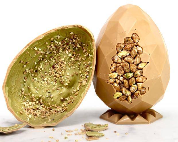 Paquet de recettes : œufs de Pâques en chocolat en 5 couleurs