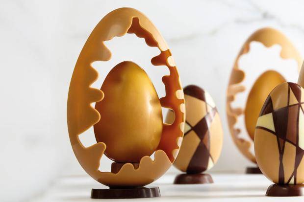GOLDEN EASTER EGGS