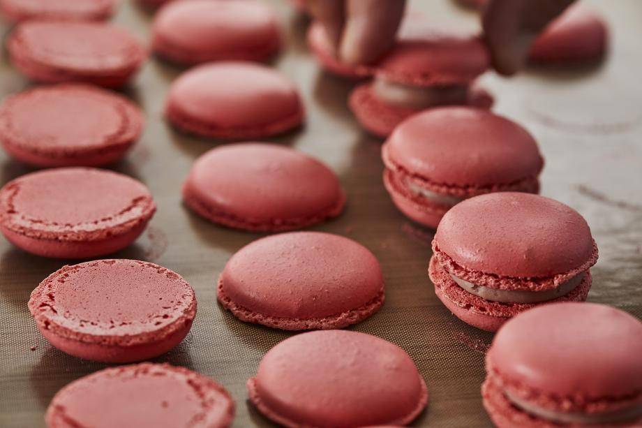Ruby Macarons