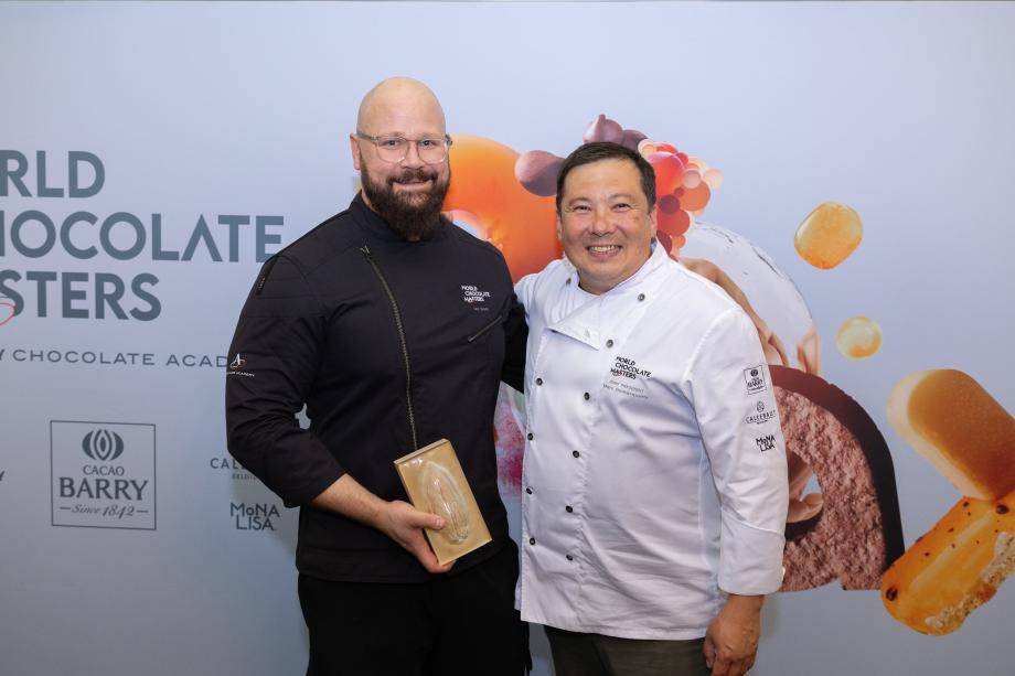 Ian Mark and Jury President Marc Demarquette