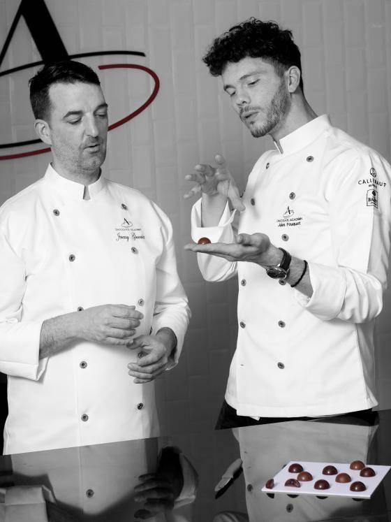 Nos chefs en plein action!