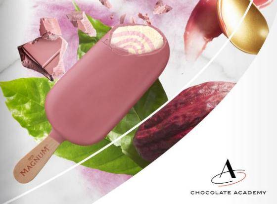 helado con ruby chocolate