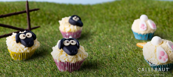 Bunny Bum & Sheepish Cupcakes